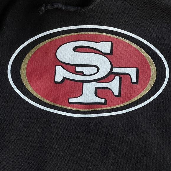 San Francisco 49ers Hoodie Mens 4XL Black NFL Football Pullover Fleece Graphic - Picture 4 of 8